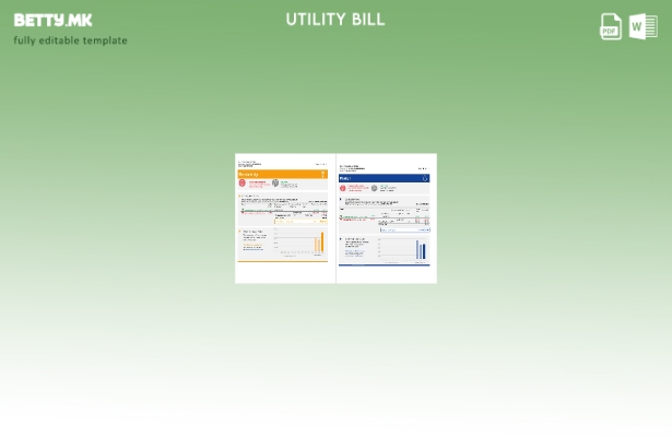 шаблон за комунални услуги (страници) на Обединетите Арапски Емирати Ajman Al  1